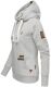 Navahoo Damlaa ladies hoodie sweatshirt hoodie Hellgrau-Gr.S