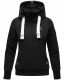 Navahoo Raniaa Damen Sweatshirt Hoodie Pullover Pulli Sweater Kapuze Schwarz Größe XXL - Gr. 44