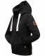 Navahoo Raniaa Damen Sweatshirt Hoodie Pullover Pulli Sweater Kapuze Schwarz Größe XXL - Gr. 44