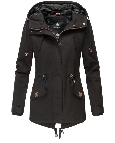Marikoo Manolya-Sun ladies parka transition jacket Schwarz-Gr.XS