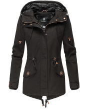 Marikoo Manolya-Sun ladies parka transition jacket Schwarz-Gr.XS