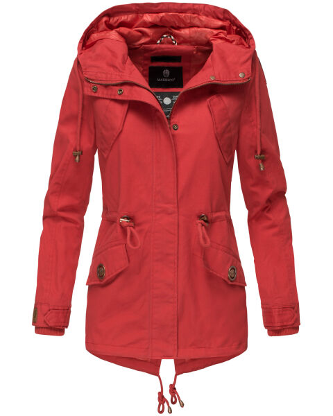 Marikoo Manolya-Sun Damen Parka Übergangsjacke Rot-Gr.XXL