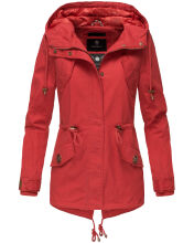 Marikoo Manolya-Sun Damen Parka Übergangsjacke Rot-Gr.XXL