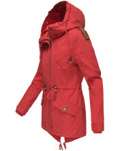 Marikoo Manolya-Sun Damen Parka Übergangsjacke Rot-Gr.XXL