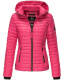Marikoo Samtpfote lightweight ladies quilted jacket Pink Größe M - Gr. 38