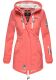 Marikoo Zimtzicke Damen lange Softshell Jacke B614 Coral Größe S - Gr. 36