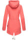 Marikoo Zimtzicke Damen lange Softshell Jacke B614 Coral Größe L - Gr. 40