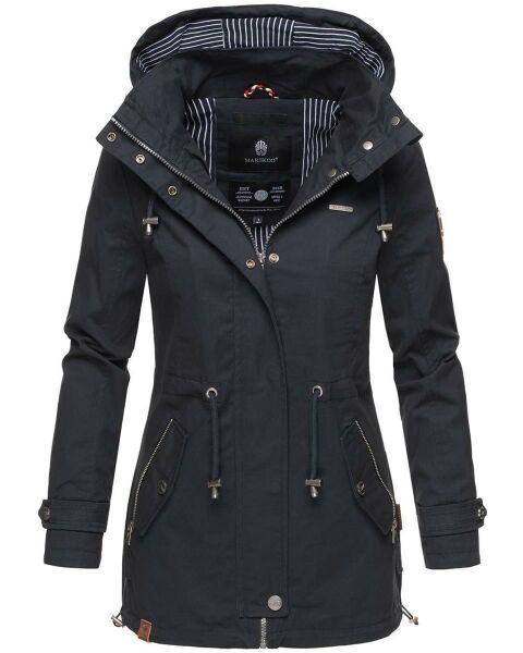 Marikoo Nyokoo Damen Herbst Frühling Übergangsjacke Navy-Gr.XS