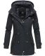 Marikoo Nyokoo Damen Herbst Frühling Übergangsjacke Navy-Gr.L