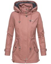 Marikoo Nyokoo Damen Herbst Frühling Übergangsjacke Rosa-Gr.XS