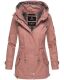 Marikoo Nyokoo Damen Herbst Frühling Übergangsjacke Rosa-Gr.XS