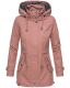 Marikoo Nyokoo Damen Herbst Frühling Übergangsjacke Rosa-Gr.XS