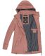 Marikoo Nyokoo Damen Herbst Frühling Übergangsjacke Rosa-Gr.XS