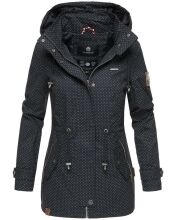 Marikoo Nyokoo Damen Herbst Frühling Übergangsjacke Navy-WP-Gr.M