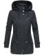 Marikoo Nyokoo Damen Herbst Frühling Übergangsjacke Navy-WP-Gr.M