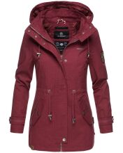 Marikoo Nyokoo Damen Herbst Frühling Übergangsjacke Bordeaux-WP-Gr.XS