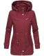 Marikoo Nyokoo Damen Herbst Frühling Übergangsjacke Bordeaux-WP-Gr.XS