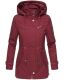 Marikoo Nyokoo Damen Herbst Frühling Übergangsjacke Bordeaux-WP-Gr.S