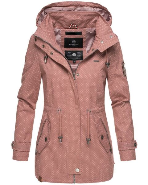 Marikoo Nyokoo Damen Herbst Frühling Übergangsjacke Rosa-WP-Gr.XS