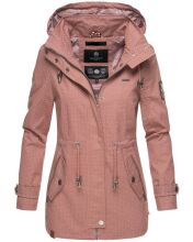 Marikoo Nyokoo Damen Herbst Frühling Übergangsjacke Rosa-WP-Gr.XS