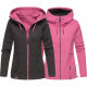 Marikoo Chuu ladies jacket 2 in 1 Black-Gr.S