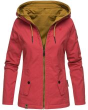 Marikoo Chuu Damen 2 in1 Wendejacke Rot-Gr.S