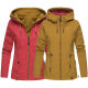 Marikoo Chuu Damen 2 in1 Wendejacke Rot-Gr.S
