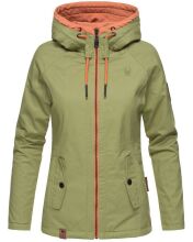 Marikoo Chuu Damen 2 in1 Wendejacke Grün-Gr.XS