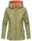 Marikoo Chuu Damen 2 in1 Wendejacke Grün-Gr.XS