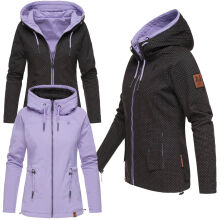 Marikoo Chuu Damen 2 in1 Wendejacke Schwarz-MD-Gr.S