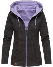 Marikoo Chuu Damen 2 in1 Wendejacke Schwarz-MD-Gr.S
