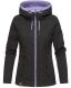Marikoo Chuu Damen 2 in1 Wendejacke Schwarz-MD-Gr.S