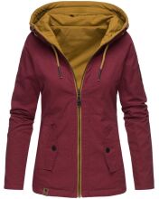 Marikoo Chuu Damen 2 in1 Wendejacke Bordeaux-MD-Gr.XS