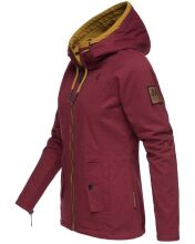 Marikoo Chuu Damen 2 in1 Wendejacke Bordeaux-MD-Gr.XS