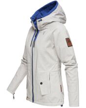 Marikoo Chuu Damen 2 in1 Wendejacke Hellgrau-MD-Gr.S