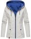 Marikoo Chuu Damen 2 in1 Wendejacke Hellgrau-MD-Gr.S