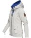 Marikoo Chuu Damen 2 in1 Wendejacke Hellgrau-MD-Gr.S