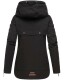Navahoo Wekoo ladies spring jacket with hood - Black-Gr.XL