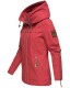 Navahoo Wekoo Damen Übergangsjacke mit Kapuze Rot Größe XS - Gr. 34