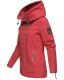 Navahoo Wekoo Damen Übergangsjacke mit Kapuze Rot Größe L - Gr. 40