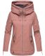 Navahoo Wekoo Damen Übergangsjacke mit Kapuze Rosa Größe XS - Gr. 34