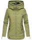 Navahoo Wekoo Damen Übergangsjacke mit Kapuze Grün Größe M - Gr. 38