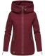 Navahoo Wekoo ladies spring jacket with hood - Bordeaux-MD-Gr.S