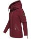 Navahoo Wekoo ladies spring jacket with hood - Bordeaux-MD-Gr.S