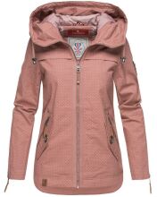 Navahoo Wekoo ladies spring jacket with hood - Rosa-MD-Gr.XS