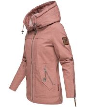 Navahoo Wekoo ladies spring jacket with hood - Rosa-MD-Gr.XS