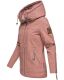Navahoo Wekoo ladies spring jacket with hood - Rosa-MD-Gr.XS