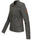 Marikoo Akikoo ladies faux leather jacket - Black-Gr.XS