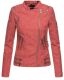 Marikoo Akikoo Damen Kunst-Wildleder Jacke Rot-Gr.S