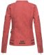 Marikoo Akikoo Damen Kunst-Wildleder Jacke Rot-Gr.S